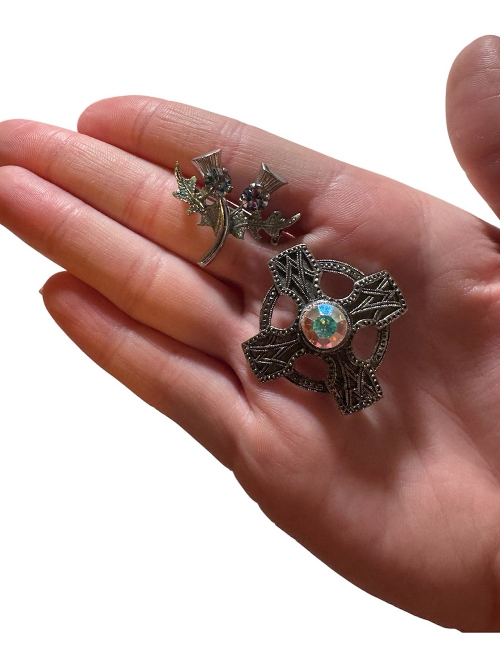 Celtic brooch pin set - Picture 2 of 4